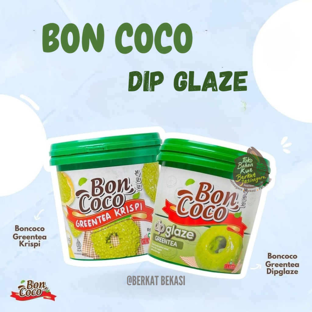 

DIP GLAZE BON COCO / SELAI DONAT / 1 KG / CLARIS DIP GLAZE