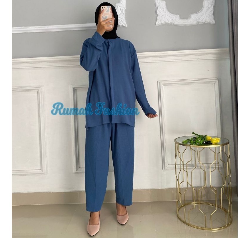 ONE SET WANITA / ONE SET WANITA KEKINIAN / BAJU ONE SET WANITA JUMBO / BAJU ONE SET JUMBO / ONE SET 