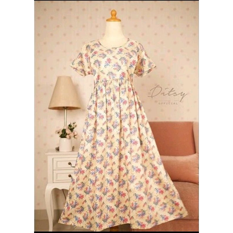 PL Preloved Ditsy Vintage Size S, Baju tidur, daster