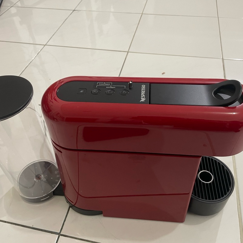 NEGO NESPRESSO Essenza Plus Coffee Machine, Red (Mesin Kopi)