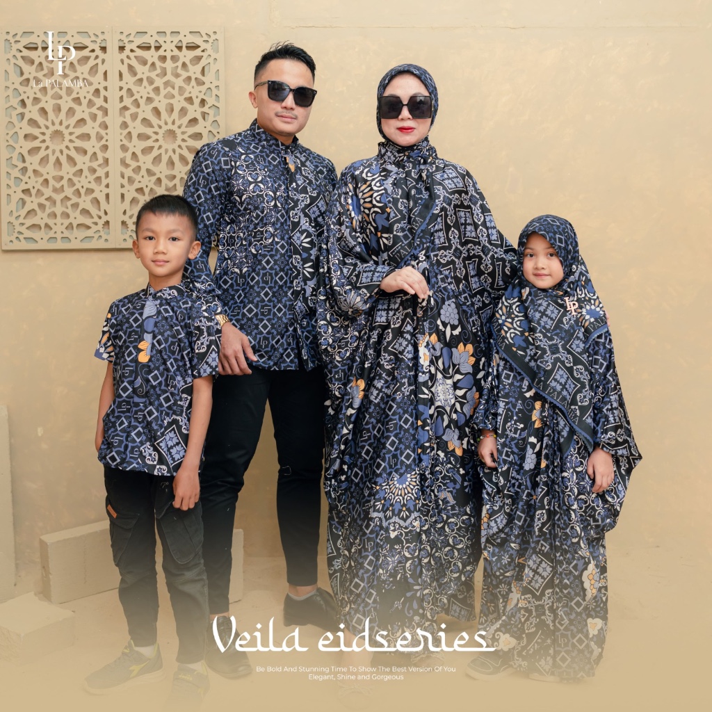 VEILA IED SERIES by La PALAMBA (gamis + scraft dan kemeja)