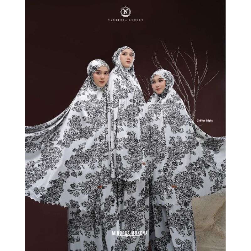 Minorca Mukena Bahan Dior Silk Premium Nyaman Di Pakai By Nadheera Original Terbaru 2024
