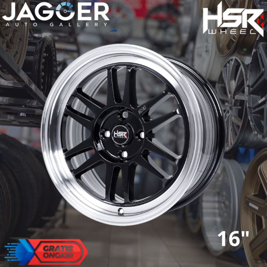 veleg terbaru HSR ring 16 untuk jazz, brio, agya, ayla. HSR BLY01