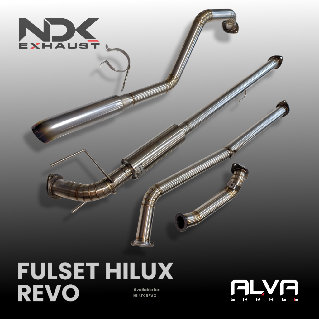 Knalpot Hilux Revo NDK Exhaust KNALPOT HILUX NDK REVO DOBEL KABIN NDKEXHAUST DIESEL