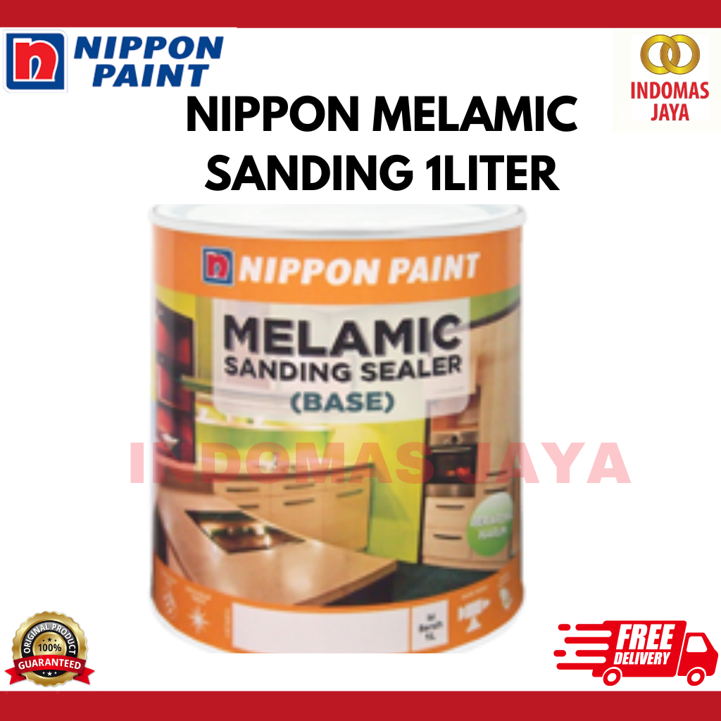 NIPPON MELAMIC SANDING SEALER BASE ( 1 LITER ) + HARDENNER