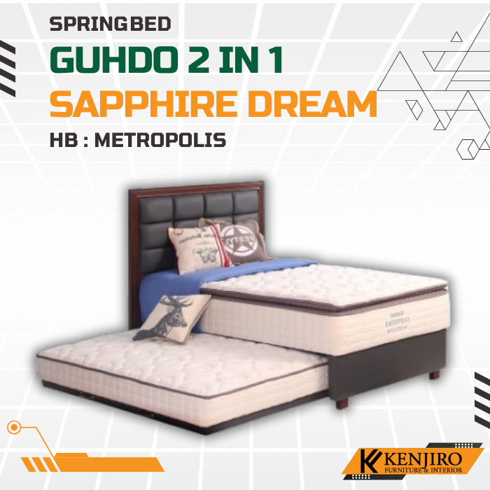Kasur Springbed 2in1 Guhdo Sapphire Dream - Bravo