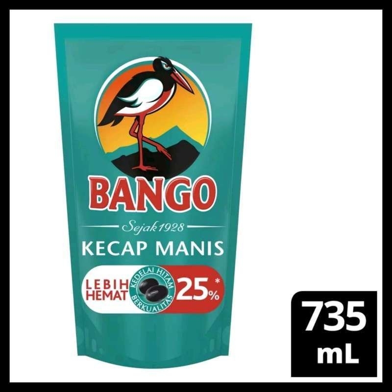 

Kecap Bango manis Refill 735 ml [1000gram]