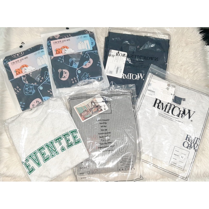 READY STOCK TSHIRT ROMANTIC CROWN & WAI KEI SEVENTEEN JEONGHAN WOOZI MINGYY MALTESE