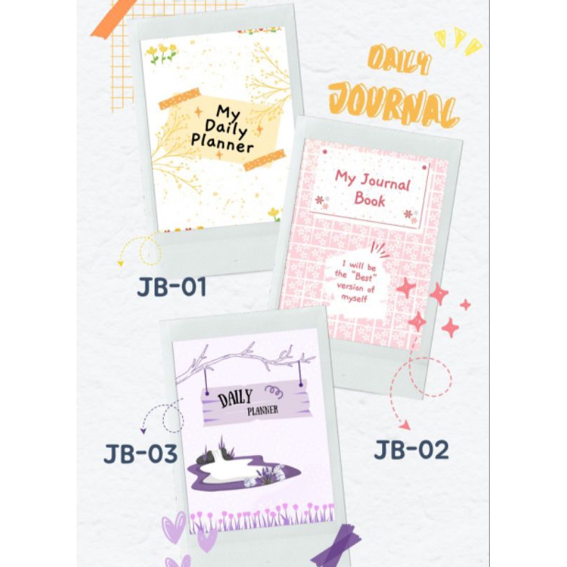 

Jurnal Harian | Daily Planner |Jurnal Book | Daily Tracker | Notebook