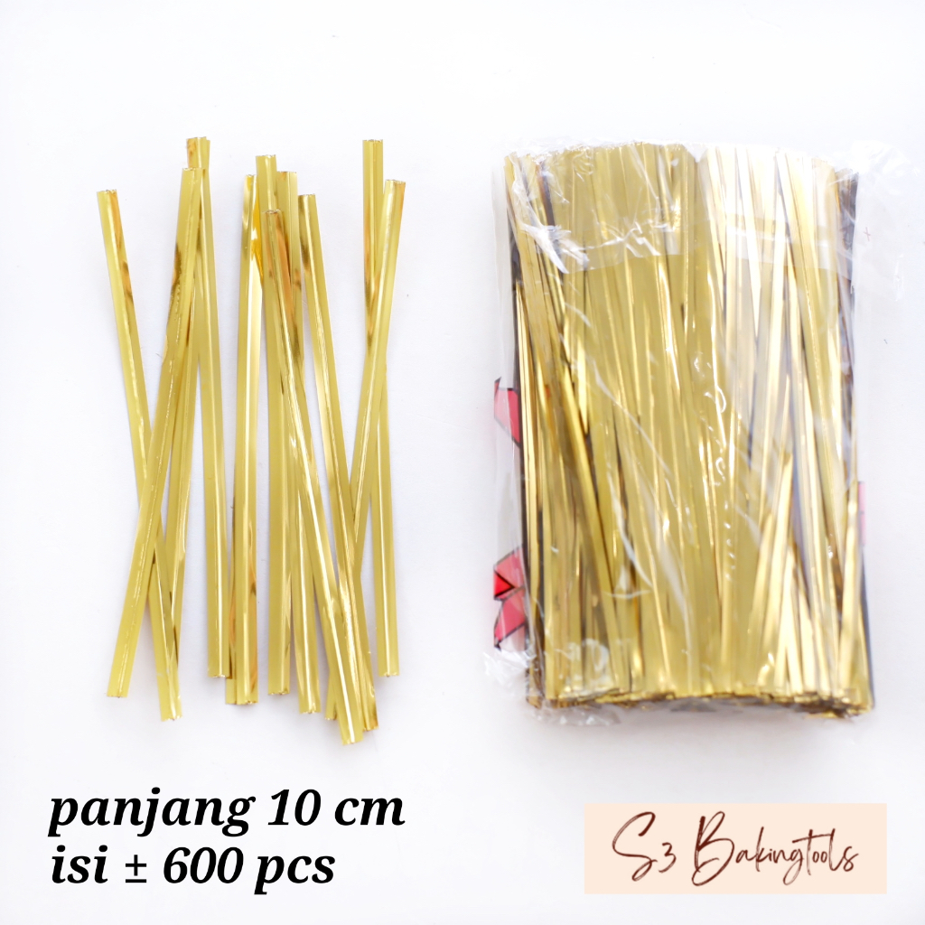 

pita kawat parcel gold isi 600 pcs