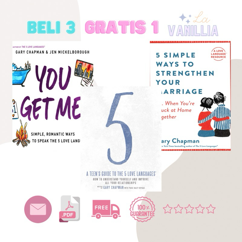 

You Get Me A Teen's Guide to the 5 Love Languages Simple Ways Strenghten Your Marriage by Gary Chapman Jen Mickelborough