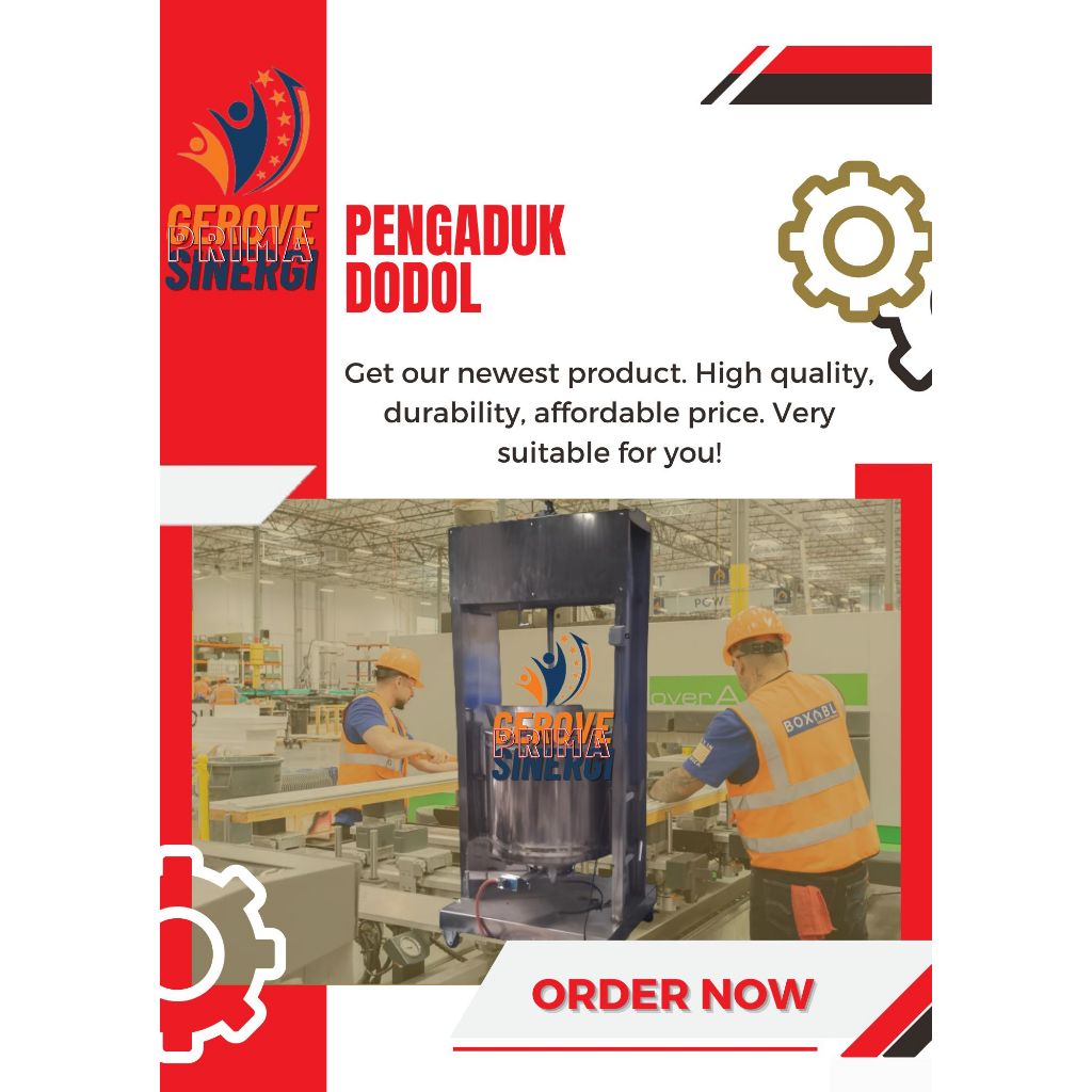 Mesin Memasak Dodol - Mesin Pengaduk Dodol