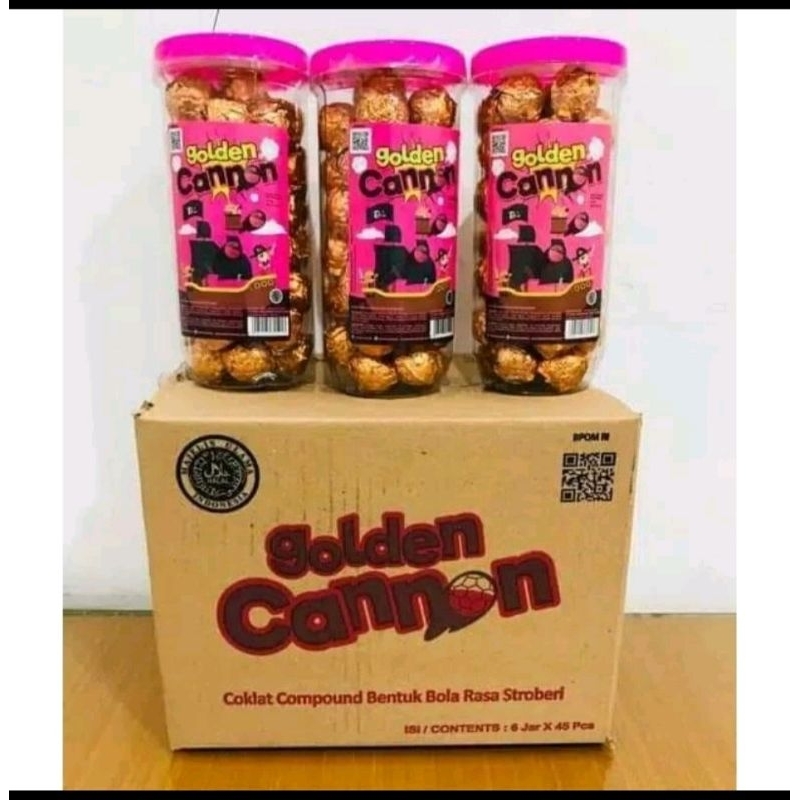 

Paket Coklat Tobelo Golden Ball & Golden Canon Dus