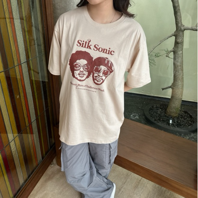 Silk Sonic Bruno Mars Tshirt - Bruno Mars Tshirt - Silk Sonic Tshirt - Kaos Bruno Mars - Kaos Silk S
