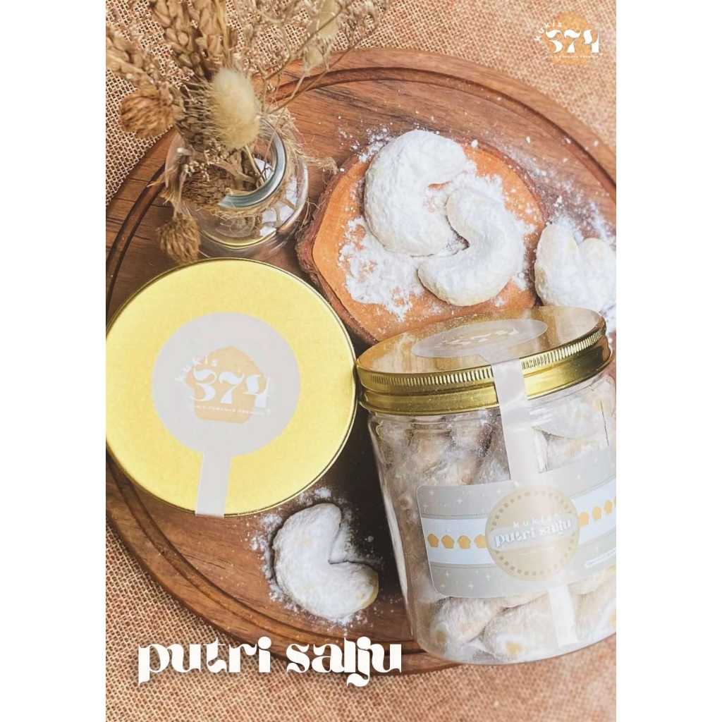 

Kue Kering Putri Salju ukuran 175 gram