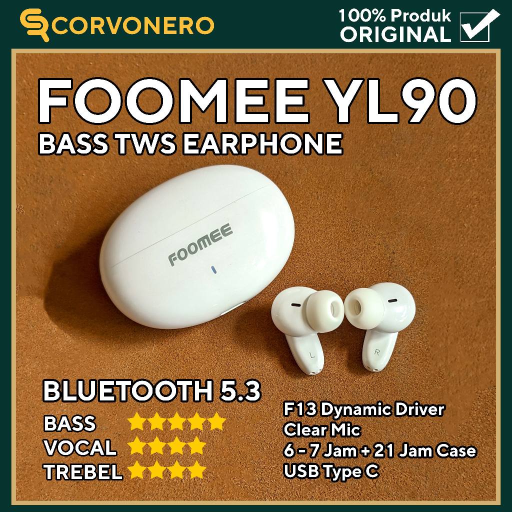 Foomee YL90 True Wireless Earbuds TWS Earphone
