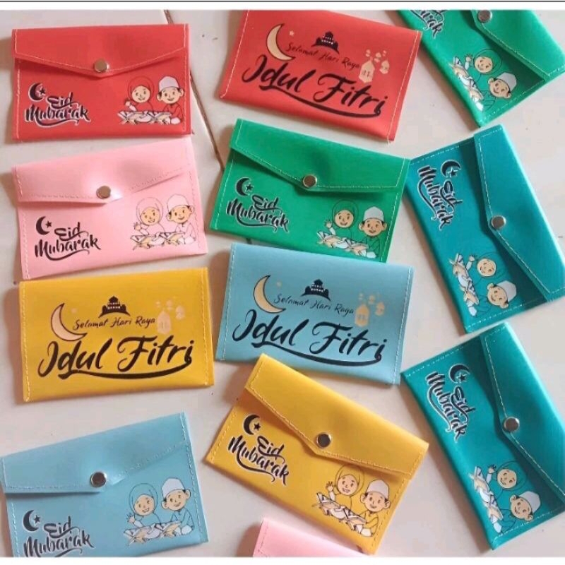 

12 Pcs Dompet Amplop Lebaran Bottega CCI Kecil