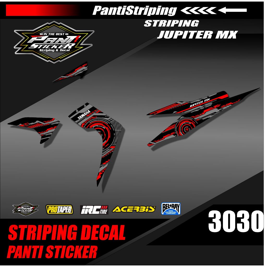 Striping Jupiter Mx Old 2007 - Striping Variasi List Jupiter Mx Old Desain Teknologi