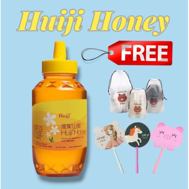 

[Khusus Luar Kepri] Huiji Honey 1KG/ FREE gratis Souvenir