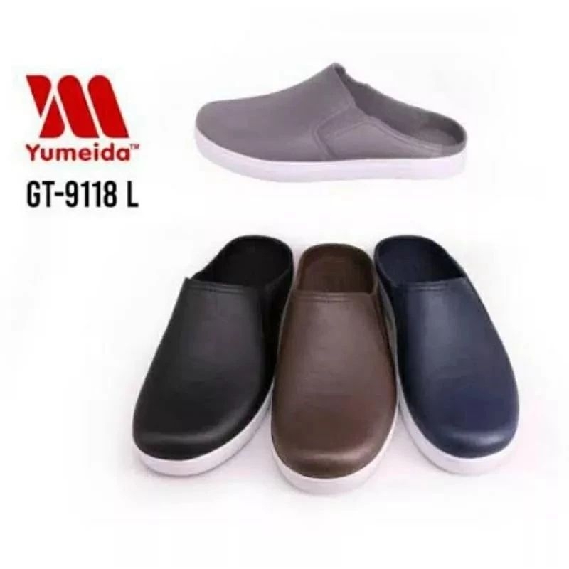 Sandal Sepatu Pria Dewasa Sandal Baim Pria Sepatu Karet Pria Sepatu boot Pria merk Yumeida gt