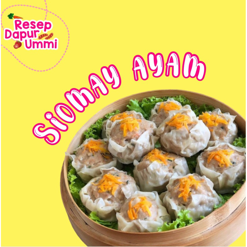 

SIOMAY AYAM UDANG EGG FREE (bebas telur) Homemade Non MSG Resep Dapur Ummi