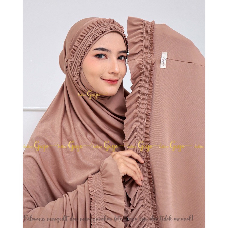 Mukena dewasa jersey premium ShafanaSeries
