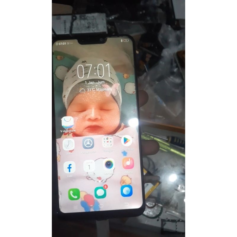 lcd tc hp Vivo y81 y83 ORi cabutan normal udh tested bonus kesing tinggal Naik mesiN