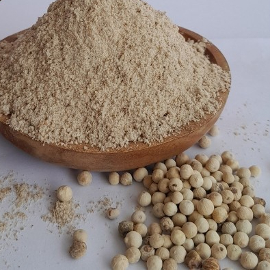 

Lada putih bubuk steril 1kg / white pepper powder