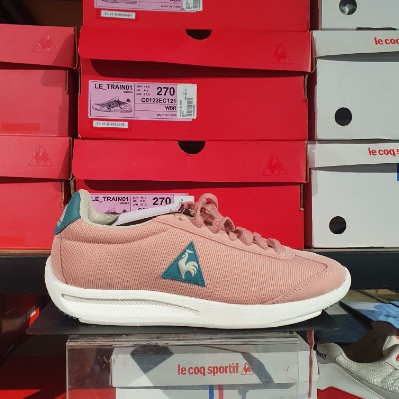 sepatu Le Coq Sportif Italy Shoes WoMen Sneakers Training Shoes 0121