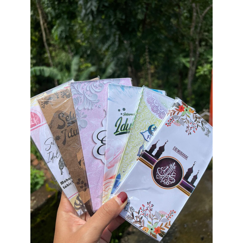 

ampau lebaran idul fitri panjang isi 10lembar (random)