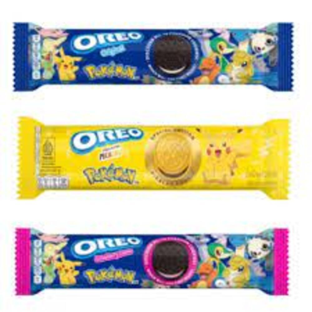 

Kraft Sandwich Oreo Pokemon Cokelat Pisang | vanila | srowbery | cokelat 119.6G