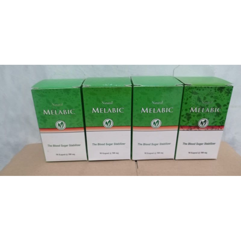 MELABIC Obat penurun gula darah dan diabetes original asli herbal