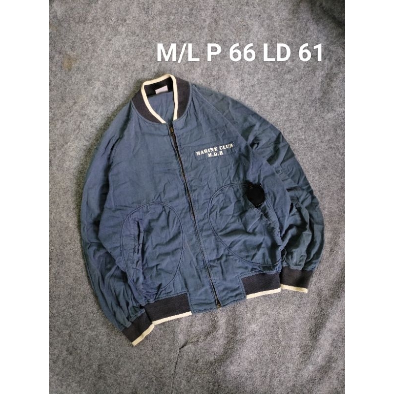 MARINE CLUB JACKET VARSITY VTG