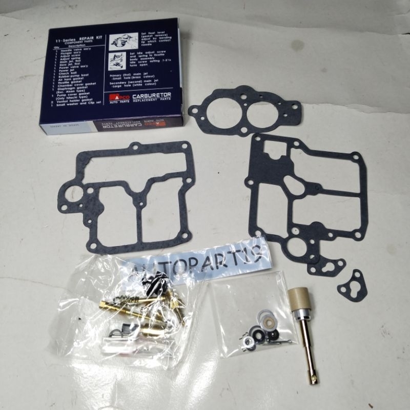 repair kit karburator daihatsu charade G11 G 11 isi karburator charade napco japan