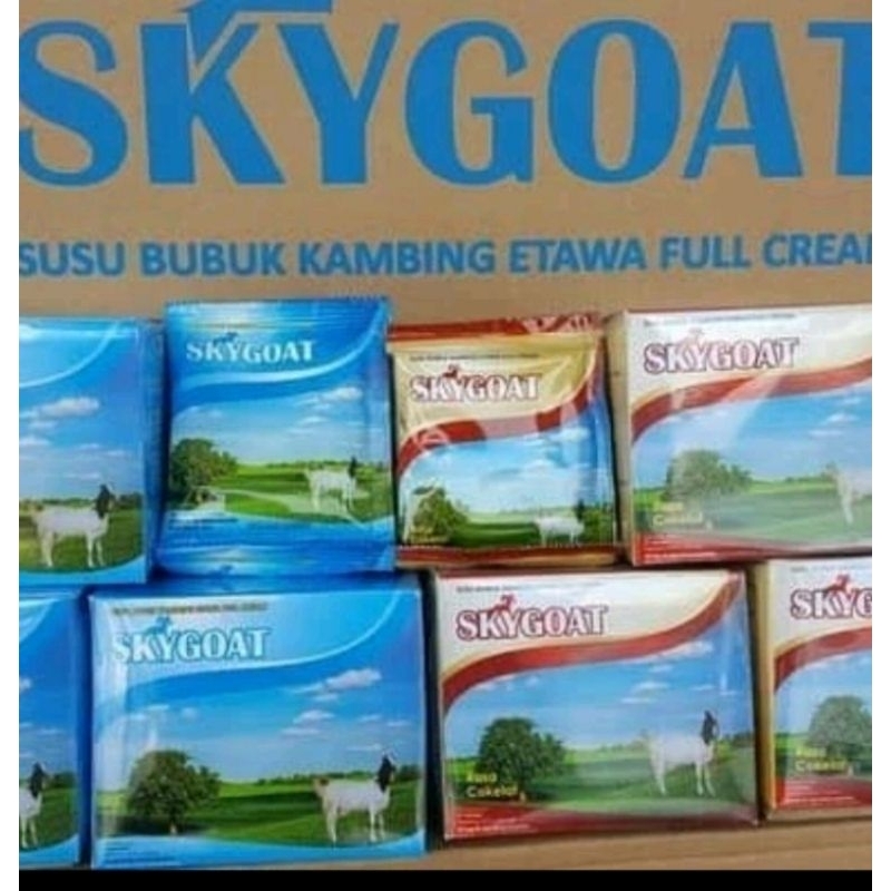 

SKYGOAT Susu Etawa Murni original BPOM SKYGOAT Vanila Coklat