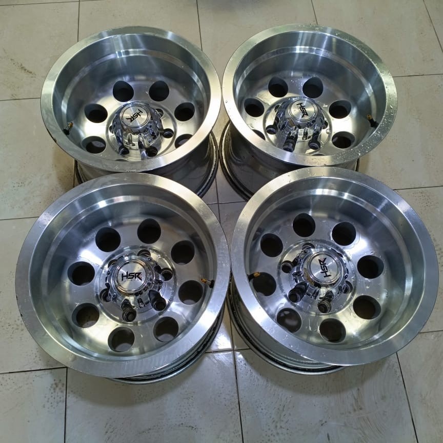 Velg Mobil Bekas Racing DUFFY HSR R15X10 6X139,7 ET0