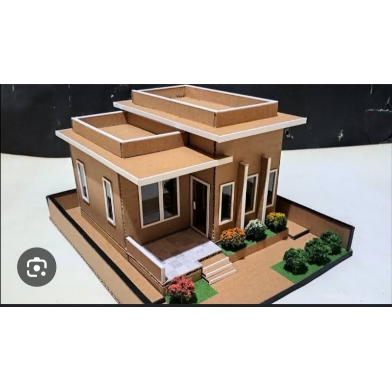miniatur rumah minimalis