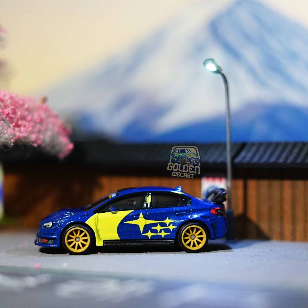 HOT WHEELS PREMIUM 2016 SUBARU WRX STI - LOOSE (MULUS)