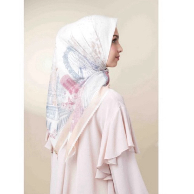 preloved london scarf tea time wearing klamby