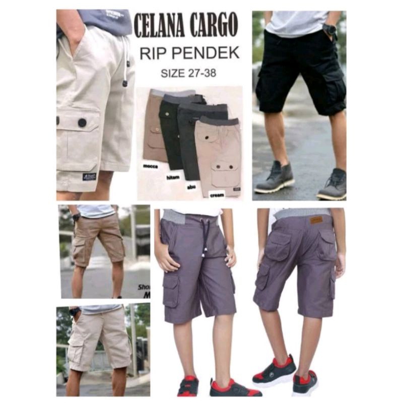 Celana Pendek Cargo Pria/Celana Kempol Pria