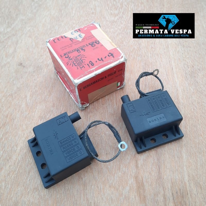 Koil CDI Vespa PXE Excel Spartan Original BOBINA E.Bergamaschi & Figlio S.P.A