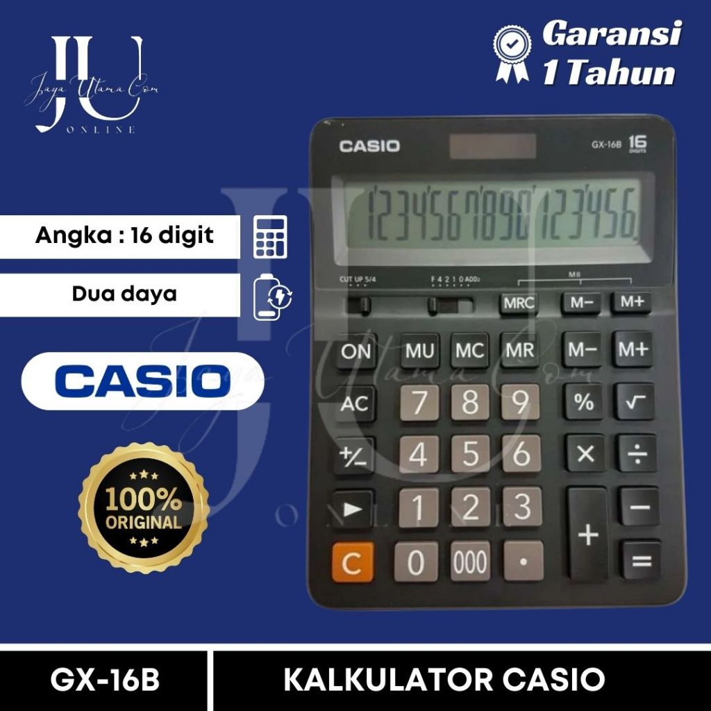 

Kalkulator Casio GX 16B