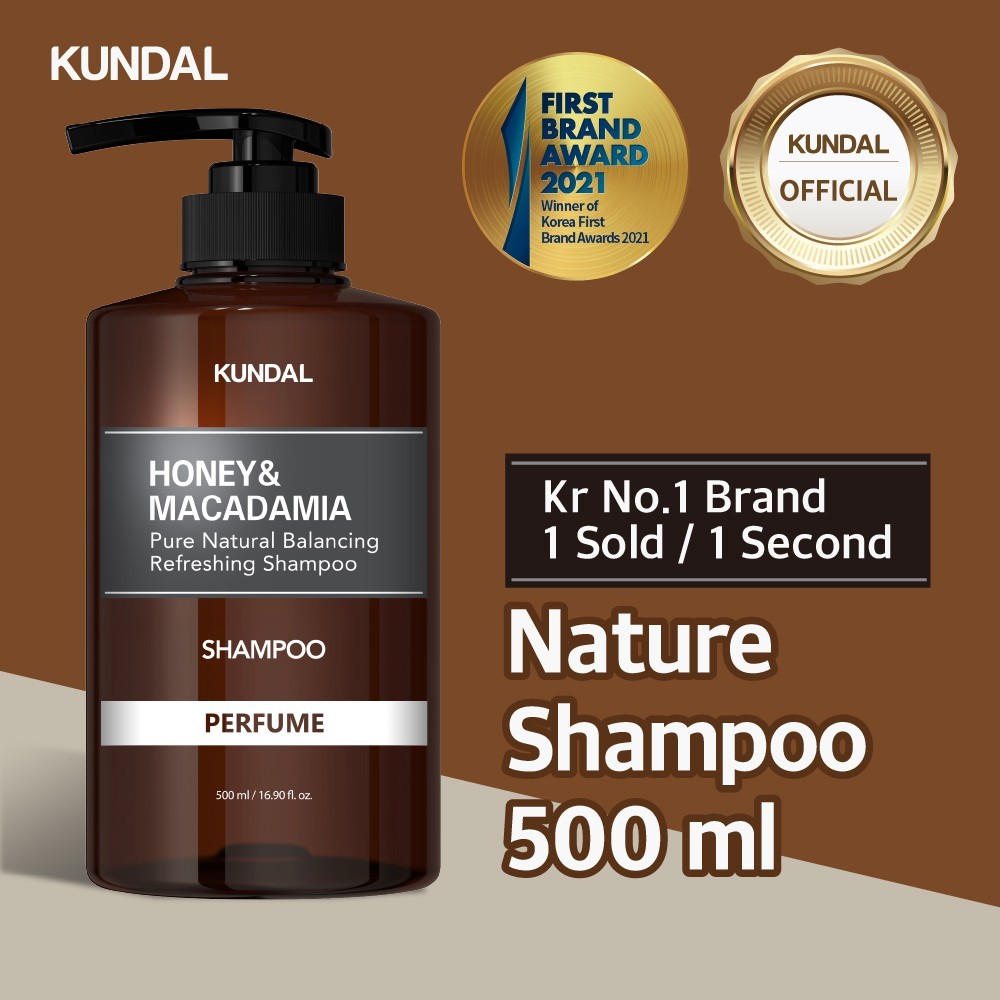 KUNDAL Honey & Macadamia Shampoo 500ml | KUNDAL
