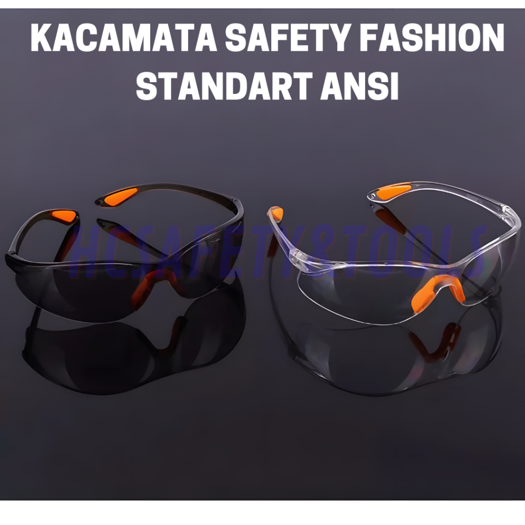 KACAMATA SAFETY FASHION STANDART ANSI