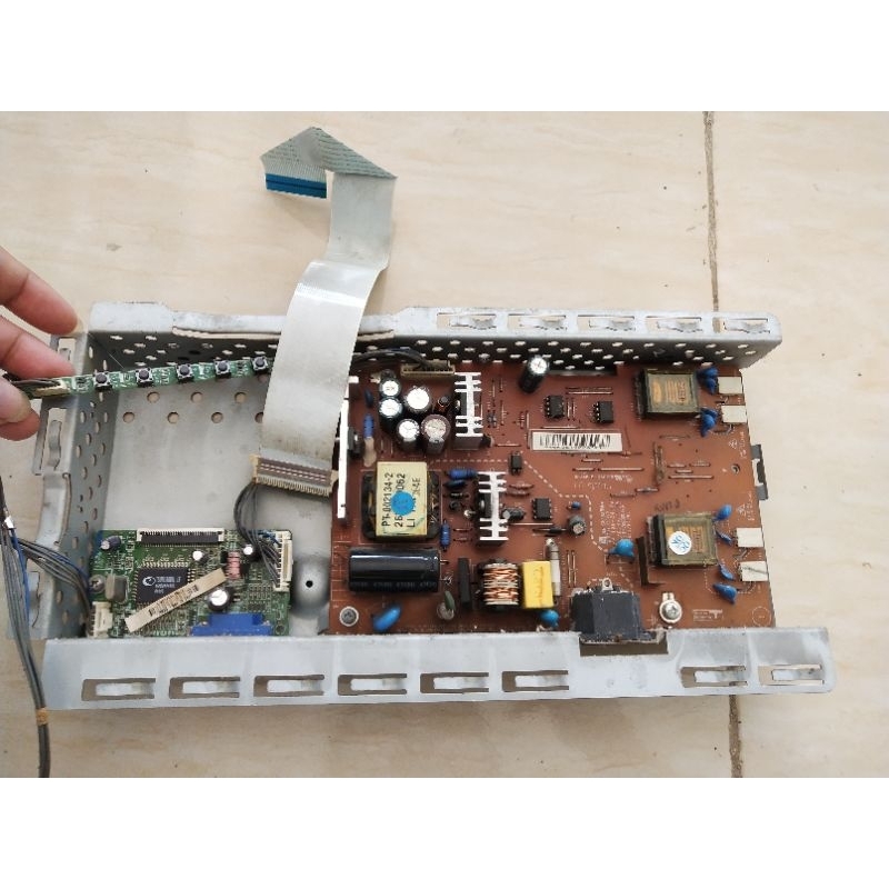 Mesin Fulset monitor lg flatron w1642s Tested