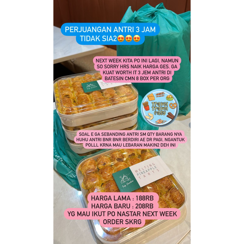 

Nastar Top Cookie Finest Malaysia - Melting Pineapple Tarts