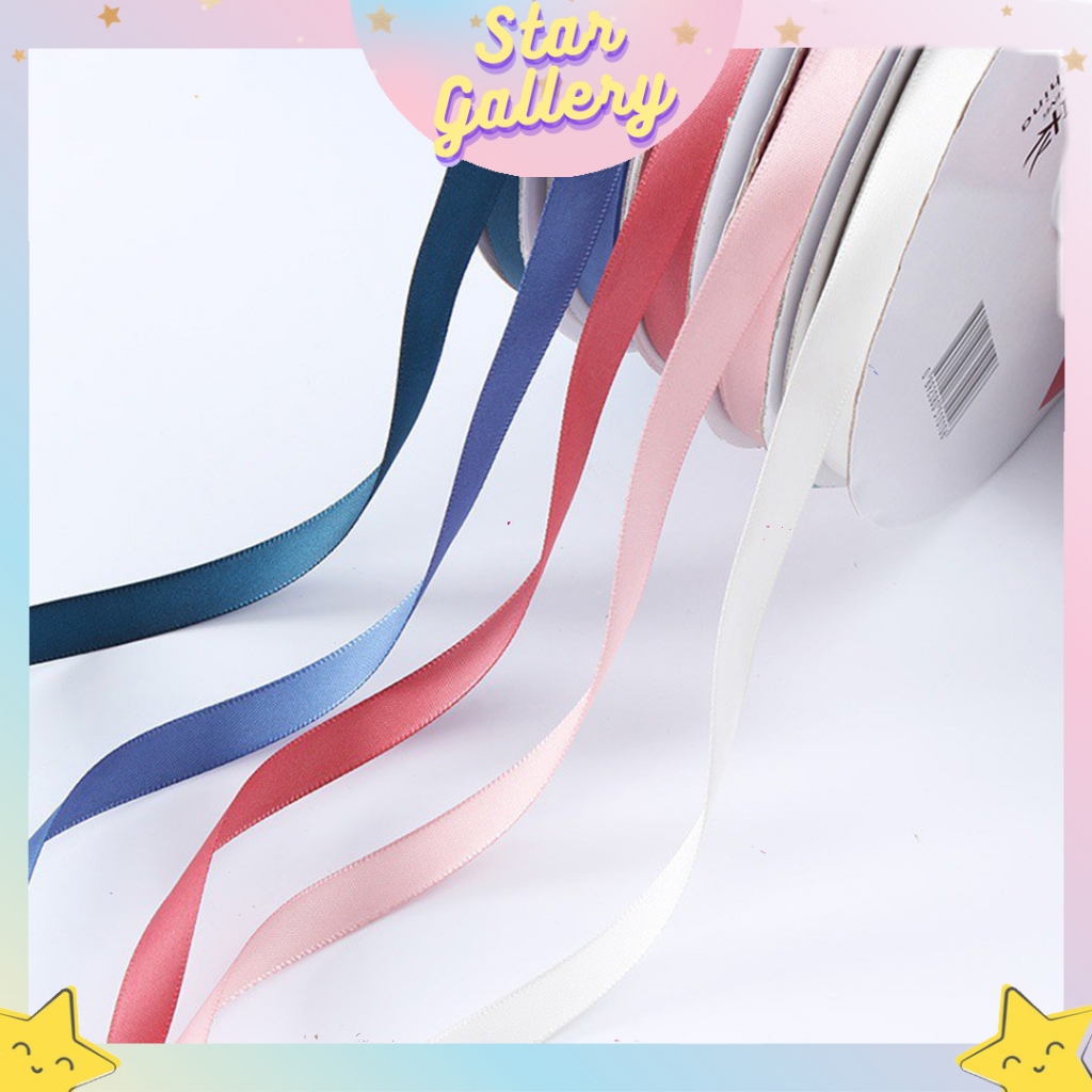 

(1 ROLL) Pita Satin Mini 1M Pita Buket Pita Satin Kado Gift Hadiah Buket Bunga ROLL PT02