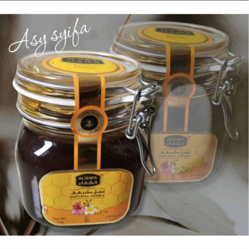 

Madu alsyifa / madu 1kg/ madu suplemen kesehatan / madu 1000gr / madu murni arab saudi/ pure honey
