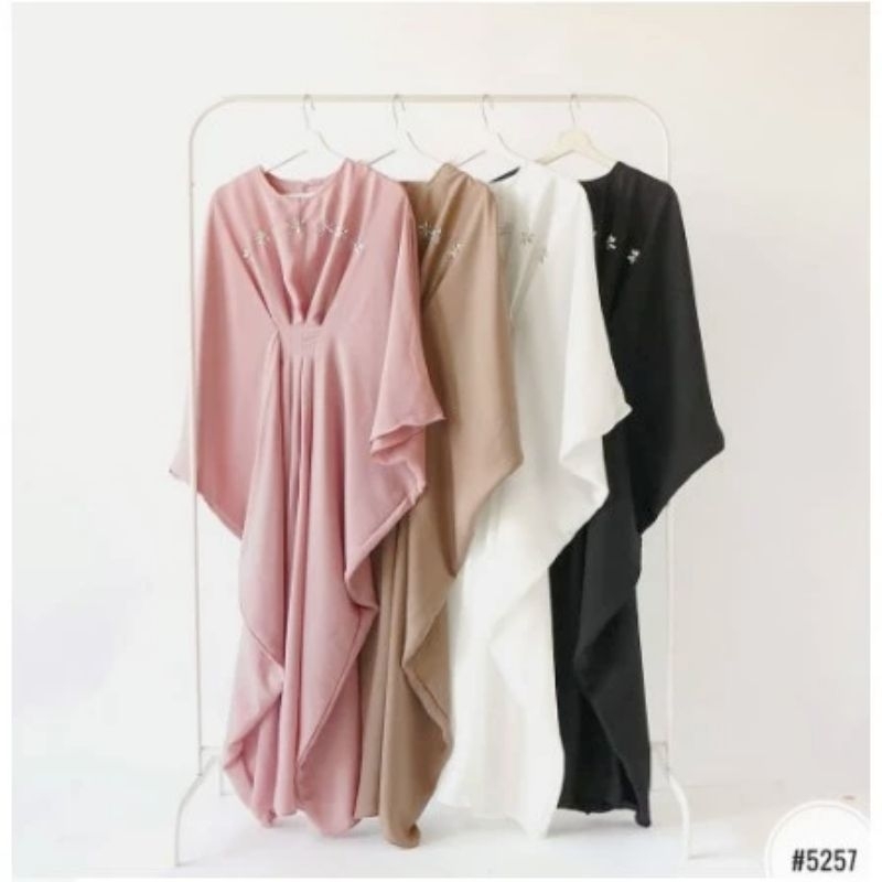 Kaftan Liona | Kaftan Polos | Dress Kaftan | Kaftan Lebaran 2024