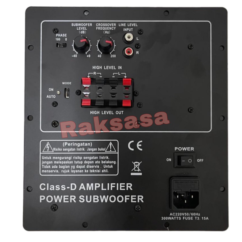 Power kit subwoofer HT 300 ClASS D kit subwoofer Kit mini HT300